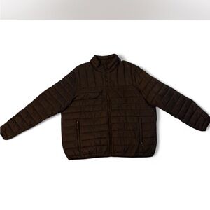 Men's black Quilted Jacket